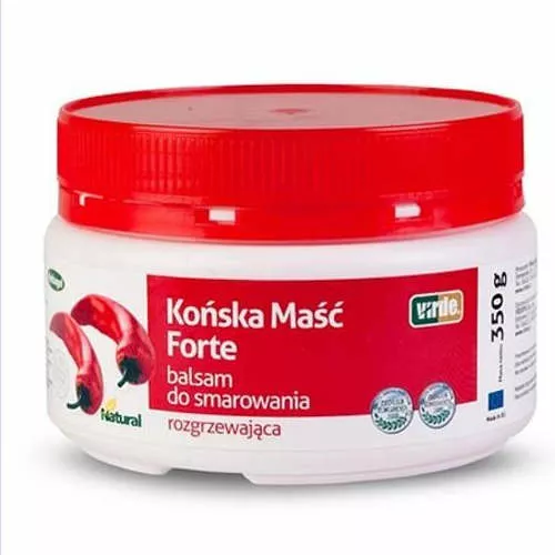 Virde Forte - końska maść rozgrzewająca, balsam do ciała, 350 g