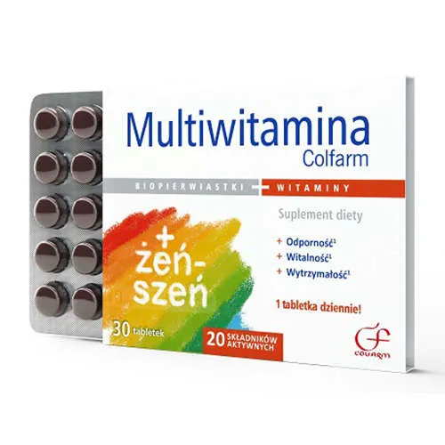 Multiwitamina Colfarm, 30 tabletek