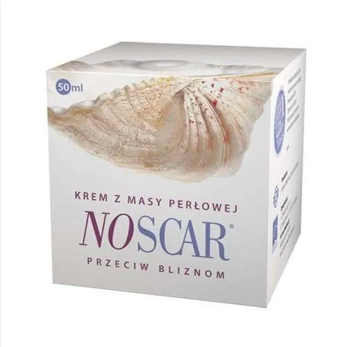 NoScar - krem z masy perłowej przeciw bliznom, 50 ml