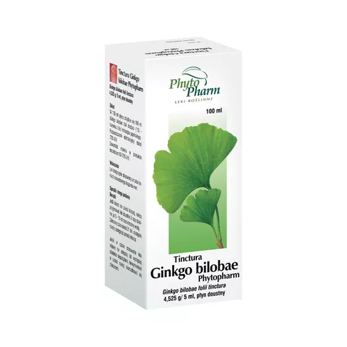 Tinctura Ginkgo Bilobae, płyn doustny, 100 ml