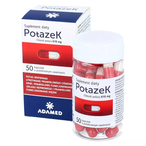 PotazeK, 50 kapsułek o przedłużonym uwalnianiu
