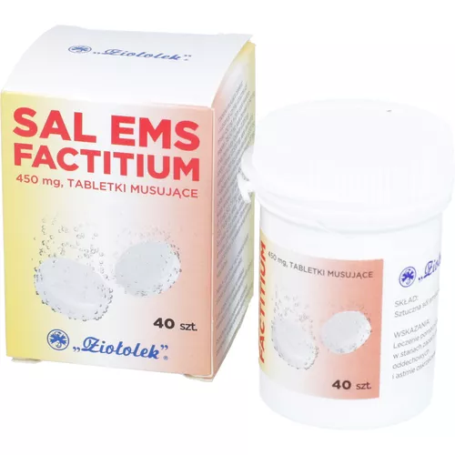 Sal Ems Factitium 450 mg, 40 tabletek musujących