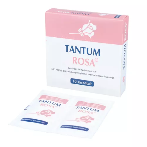 Tantum Rosa 500 mg, 10 saszetek