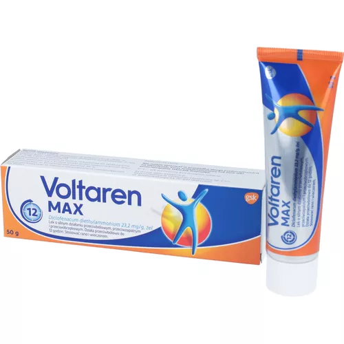 Voltaren Max 23,2 mg/g, żel, 50 g