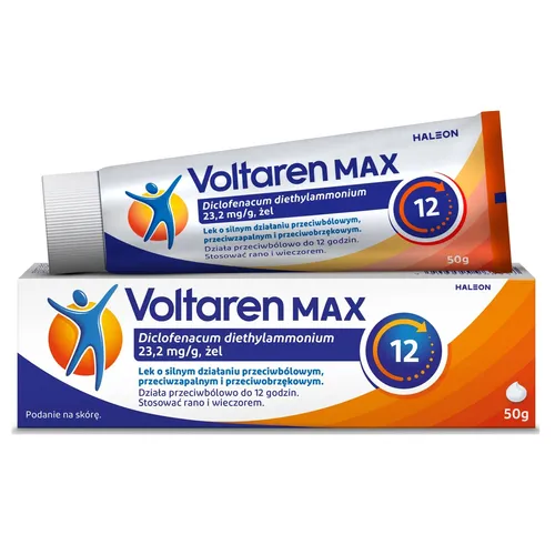 Voltaren Max 23,2 mg/g, żel, 50 g