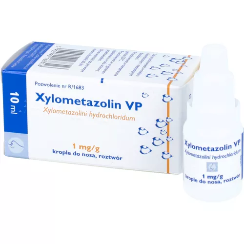 Xylometazolin VP 1 mg/ml, krople do nosa, 10 ml