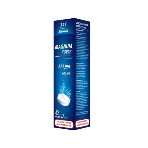 Zdrovit Magnum Forte, 20 tabletek musujących