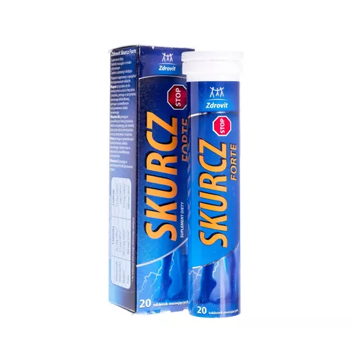 Zdrovit Skurcz Forte, 20 tabletek musujących