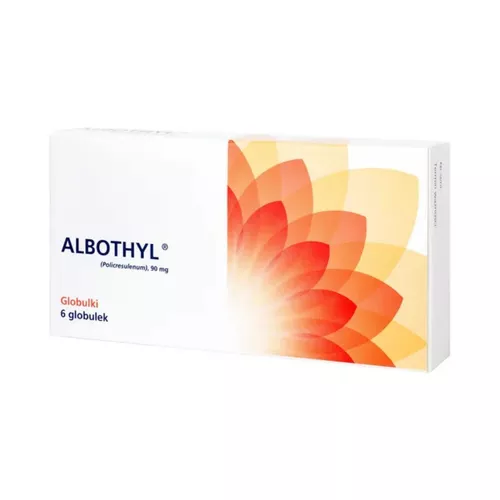 Albothyl 90 mg, 6 globulek