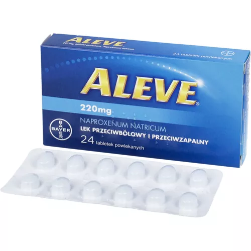 Aleve 220 mg, 24 tabletki powlekane