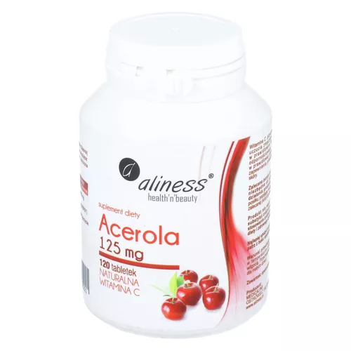Aliness acerola 125 mg, 120 tabletek