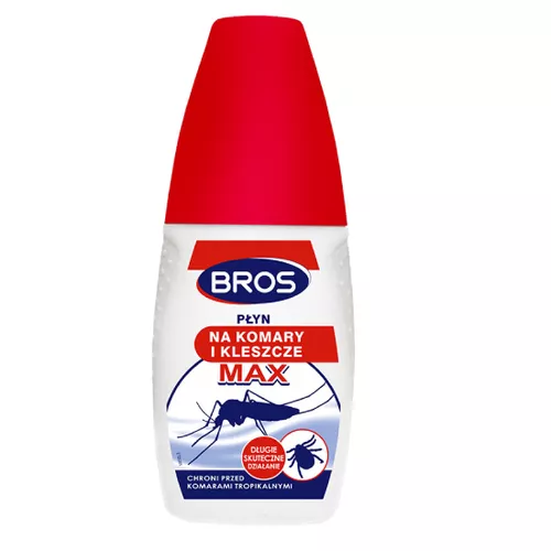 BROS - płyn na komary i kleszcze MAX, 50 ml