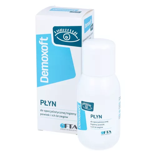 Demoxoft - płyn do specjalistycznej higieny powiek i ich brzegów., 100 ml
