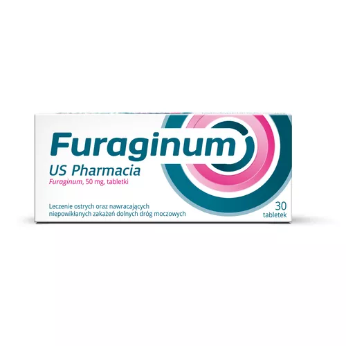 Furaginum US Pharmacia 50 mg, 30 tabletek