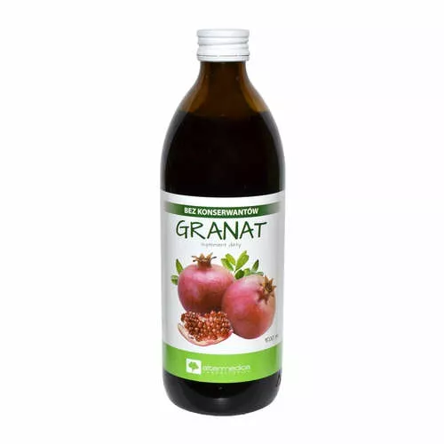 Alter Medica sok z granatu, 500 ml