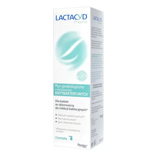 LACTACYD® Pharma - płyn do higieny intymnej o właściwościach antybakteryjnych, 250 ml