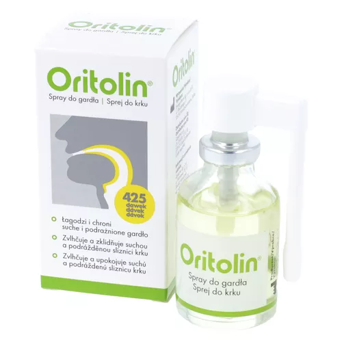 Oritolin, spray do gardła, 30 ml