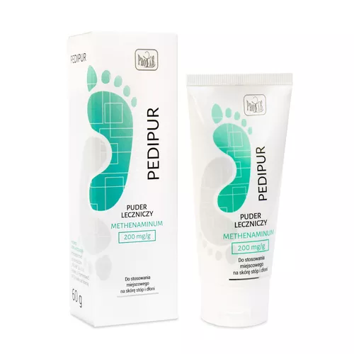 Pedipur 200 mg/g, puder leczniczy, 60 g