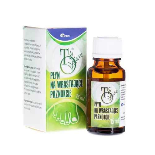 TO - płyn na wrastające paznokcie, 15 ml