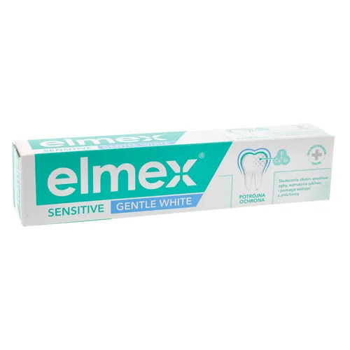 elmex Sensitive Gentle White - pasta do zębów, 75 ml