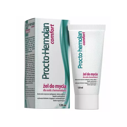 Procto-hemolan comfort - żel do mycia dla osób z hemoroidami, 120 ml