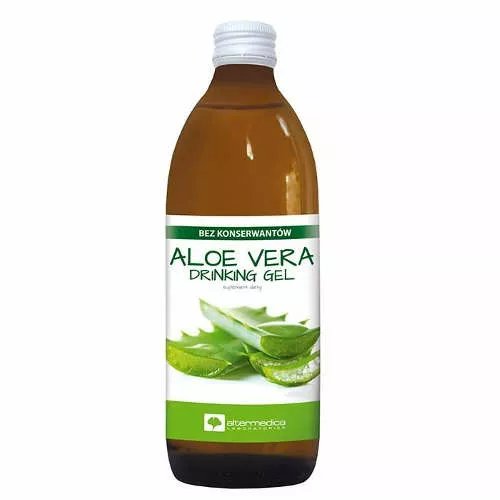 Alter Medica Aloe Vera Drinking Gel, sok z aloesu, 1000 ml