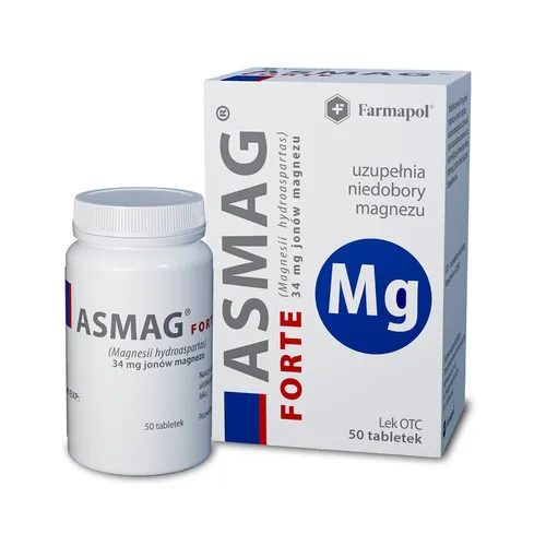 ASMAG Forte 34 mg, 50 tabletek