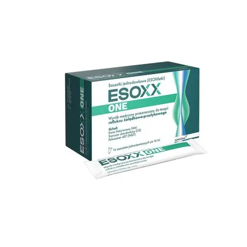 ESOXX ONE - terapia refluksu żołądkowo-przełykowego, 14 saszetek