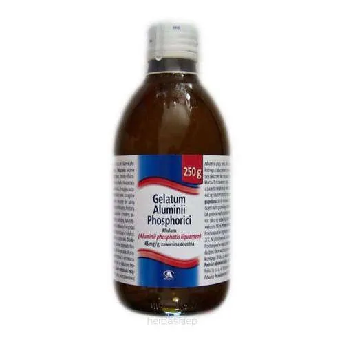 Gelatum Aluminii Phosphorici Aflofarm 45 mg/g, zawiesina doustna, 250 g