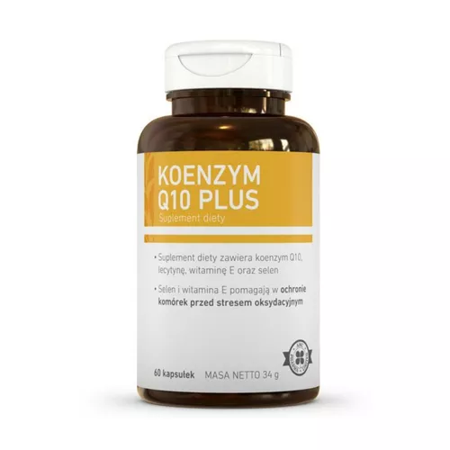 AMC Pharma Koenzym Q10 Plus, 60 kapsułek