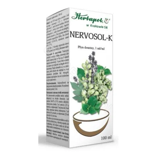 Nervosol-K 1 ml/ml, płyn doustny, 100 ml