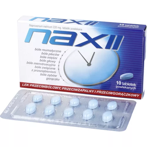 Naxii 220 mg, 10 tabletek powlekanych