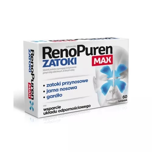 RenoPuren Zatoki Max, 60 tabletek