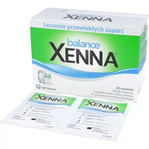 XENNA Balance - leczenie przewlekłych zaparć, 20 saszetek