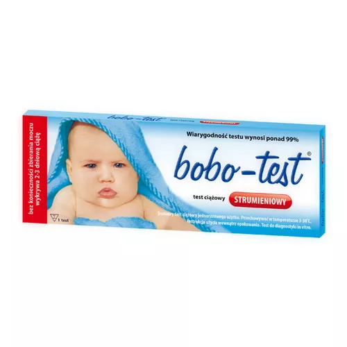 bobo-test - test ciążowy strumieniowy, 1 sztuka