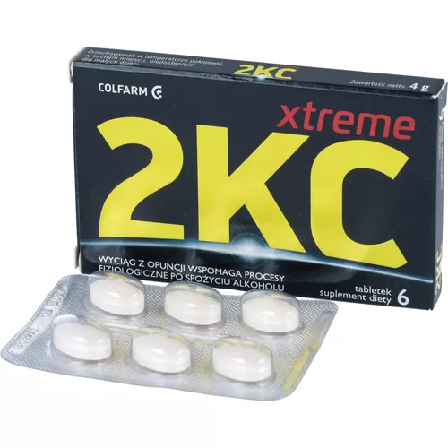 2 KC Xtreme, 6 tabletek