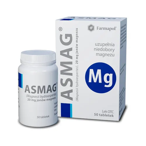 ASMAG 20 mg, 50 tabletek