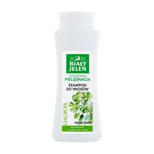 BIAŁY JELEŃ - hipoalergiczny szampon z naturalnym chlorofilem, 300 ml