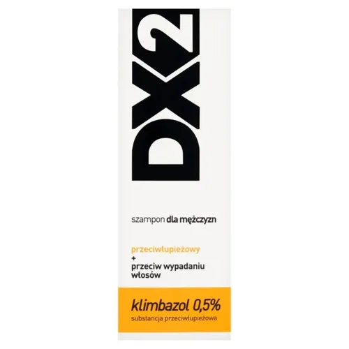 DX2 - szampon przeciwłupieżowy dla mężczyzn +  przeciw wypadaniu włosów, 150 ml