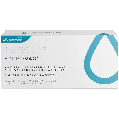 HydroVag - globulki dopochwowe, 7 sztuk