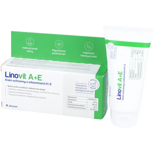 Linovit A+E - krem ochronny z witaminami A + E, 50 g