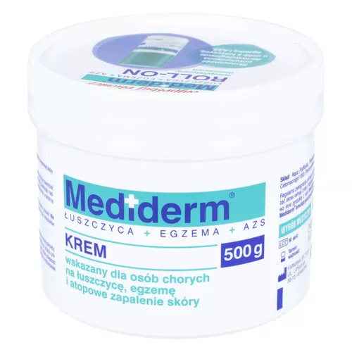 Mediderm - krem dla osób chorych na łuszczycę, egzemę i AZS, 500 g