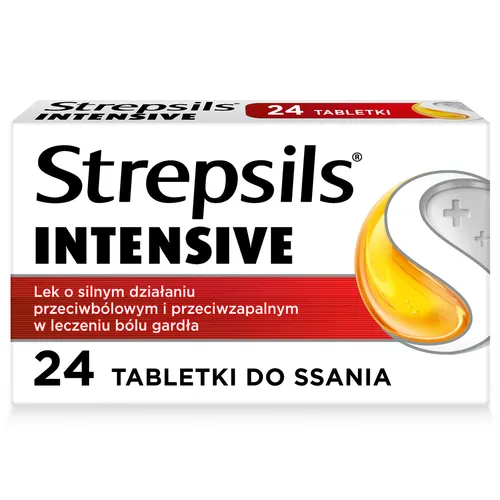 Strepsils Intensive 8,75 mg, 24 tabletki do ssania