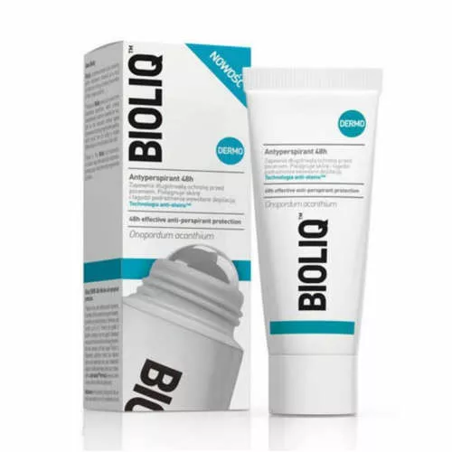 BIOLIQ DERMO - antyperspirant przeciw poceniu, 48 h, 50 ml