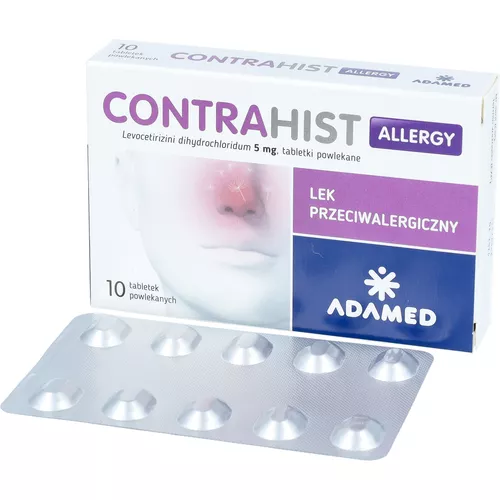 Contrahist Allergy 5 mg, 10 tabletek