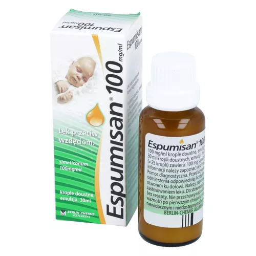 Espumisan 100 mg/ml, krople doustne, 30 ml