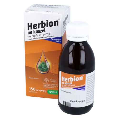 Herbion 30 mg/5 ml, syrop, 150 ml