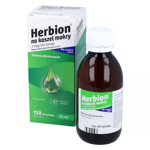 Herbion na kaszel mokry 7 mg/ml, syrop, 150 ml