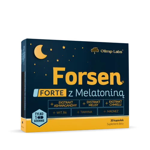 Olimp, Forsen Forte z melatoniną, 30 kapsułek