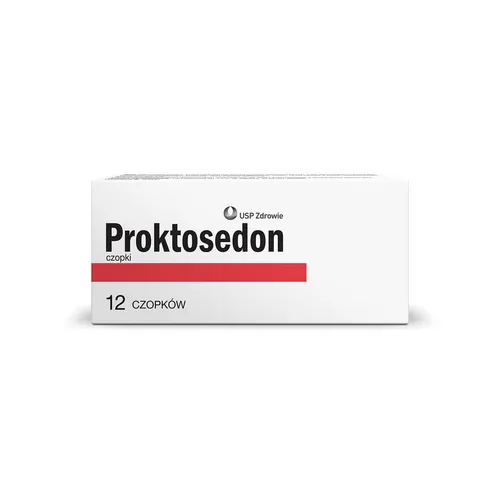Proktosedon, 12 czopków